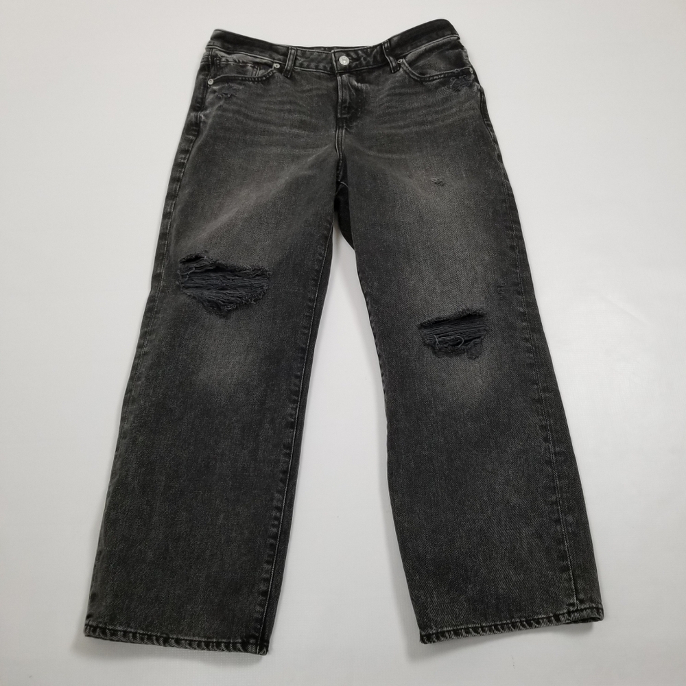 Express 90's Ankle Boot Mid Rise Jeans Size 8